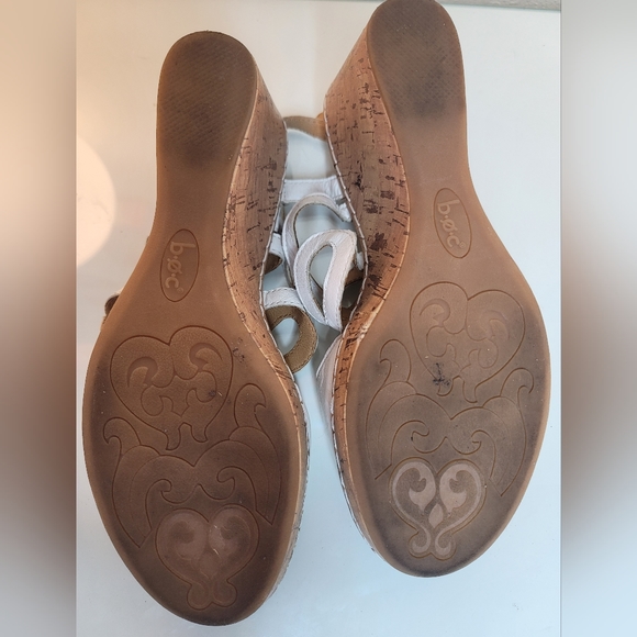 BOC Born Concept Women's Cork Sole Wedge Sandals Size 8 - Picture 4 of 5